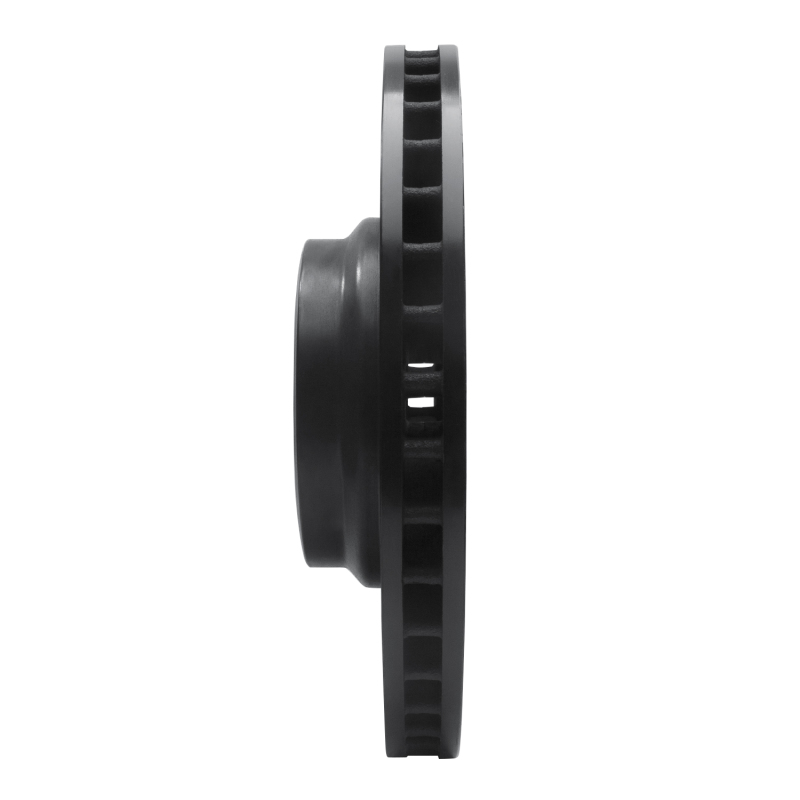 BMW ALPINA B7 Brake Rotor (1) - Front Right - R1 Concepts - Drilled & Slotted - Black - `07-`08